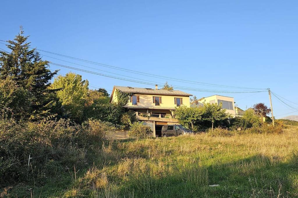 Le Cosy Du Plongeoir - T2 Neuf Avec Vue Sur Le Lac De Serre Poncon Et Grande Terrasse Avec Jardin Савин Экстерьер фото